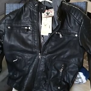 Ladies leather jacket